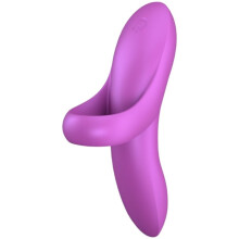 Satisfyer Bold Lover 12 Function Rechargeable Finger Vibrator Pink