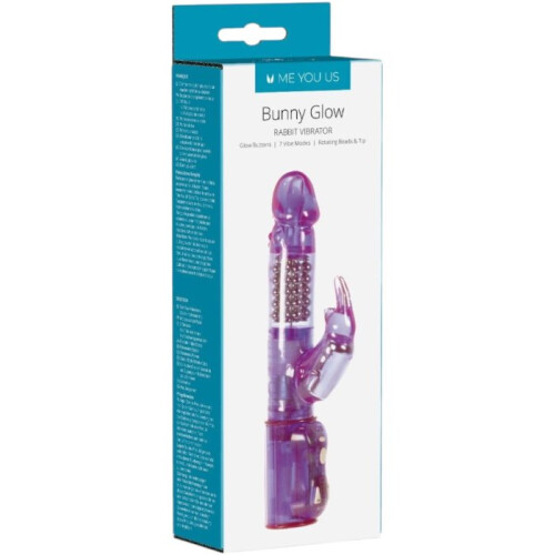 Me You Us Bunny Glow Rabbit Vibrator Purple 2