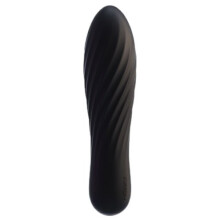 Mini Vibromasseur Wiederaufladbar Tulpe Schwarz - unisex / Erwachsene