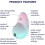 Satisfyer Pixie Dust Double Air Pulse Clitoral Vibrator Mint-Pink 8