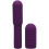 Doc Johnson Doc Johnson Mini Vibrator med Udskiftelig Tilbehør 10 cm 1