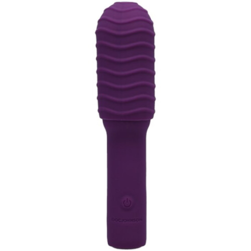 Doc Johnson Doc Johnson Mini Vibrator med Udskiftelig Tilbehør 10 cm 1