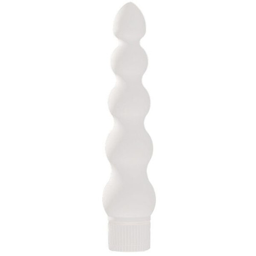 Doc Johnson Doc Johnson White Nights Ribbed Vibrator