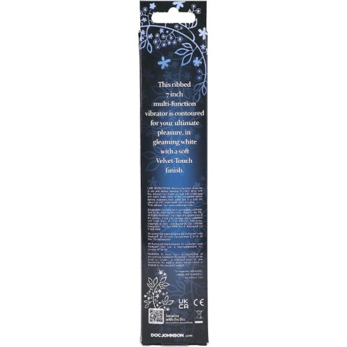 Doc Johnson Doc Johnson White Nights Ribbed Vibrator 2