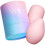 Vush Plump Compact Rechargeable Pink Squishy Palm Vibrator 3