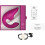 WOMANIZER - BLEND RABBIT VIBRATOR STIMULATOR VIBRANT ROSE 5