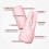 Vush Swish Compact Rechargeable Pink Dual Tip Clitoral Vibrator 4