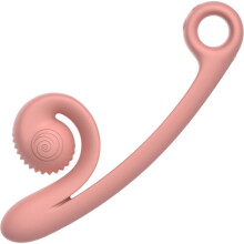 Snail Vibe Dobbelt G-punkts Vibrator Curve Peach