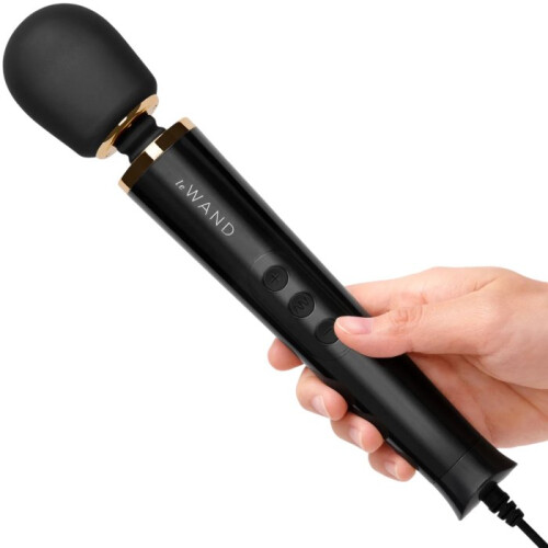 Le Wand Kraftig Klitorismassager Sort Kraftig Lille Plugin 2