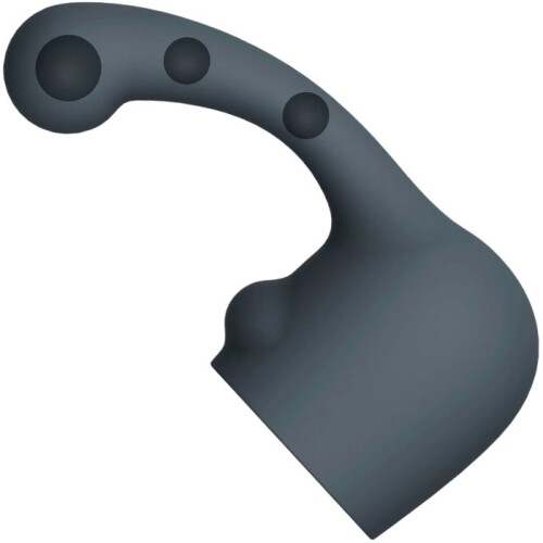 Le Wand Curve Weighted Silicone Attachment Grey 2
