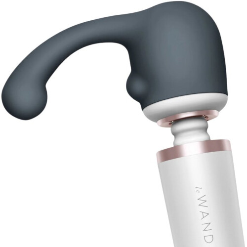 Le Wand Curve Weighted Silicone Attachment Grey 1