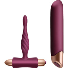 Rocks Off Climaximum Rapture Butt Plug & Powerful Vibrator Toy Kit