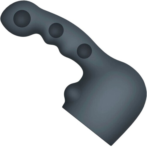 Le Wand Ripple  Weighted Silicone Attachment Grey 2