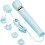 Le Wand PlugIn Massager Himmelblå 4