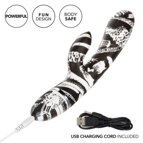 CalExotics Rechargeable Waterproof Hype Dual Wand 2