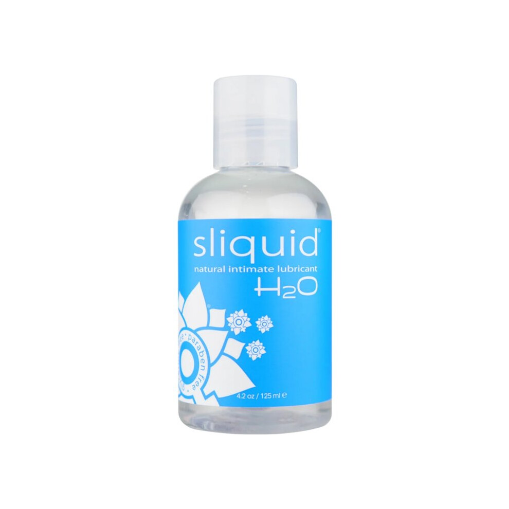 Sliquid Naturals H2o Water-Based Lubricant 125Ml