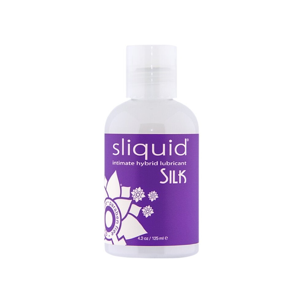 Sliquid Naturals Silk Hybrid Silicone And Water-Based Lubricant 125Ml