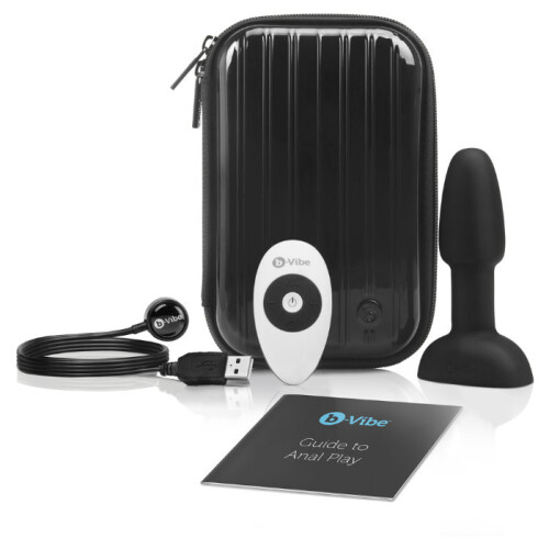 BVibe Rimming Petite Sort Fjernstyret Analprop 1
