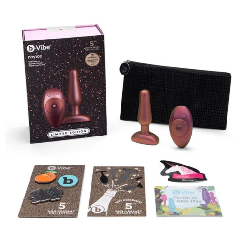 b-Vibe Limited Edition Novice Vibrating Snug Butt Plug Small 2