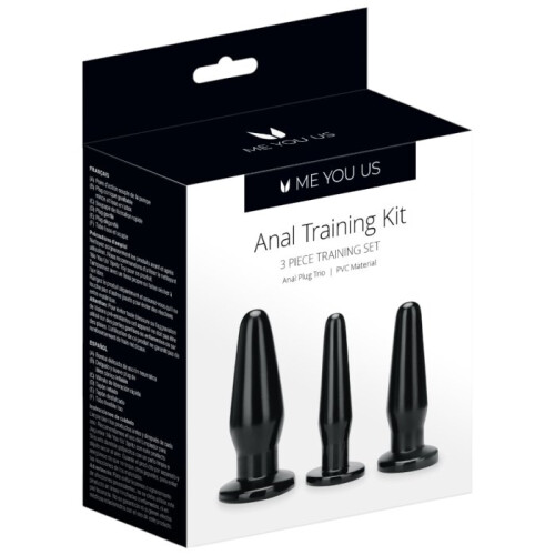 Me You Us Anal Training Butt Plug Set (3 Piece) 1