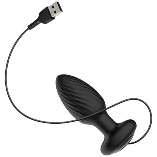 Nexus Nexus Tornado Medium Remote Control Rotating and Vibrating Butt Plug 3.4 Inch 1