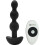 BVibe Triplet Sorte Vibrerende Analperler 1