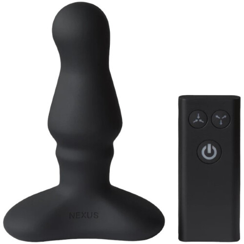 Nexus Nexus Bolster Remote Control Vibrating Butt Plug With Inflatable Tip
