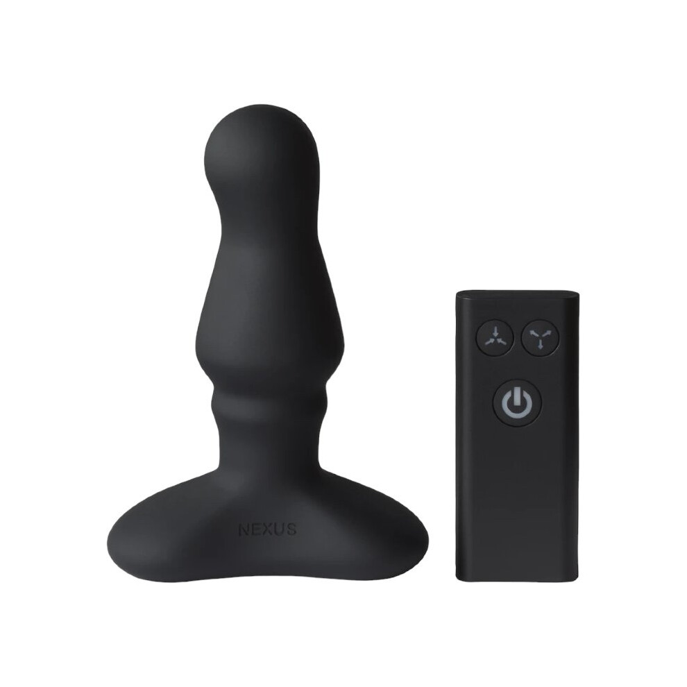 Nexus Bolster Remote Control Vibrating Butt Plug With Inflatable Tip