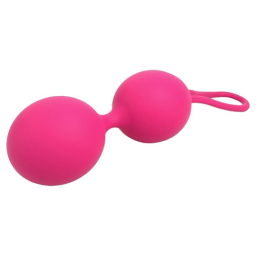 Boules de Geisha roses en silicone double Marc Dorcel 1