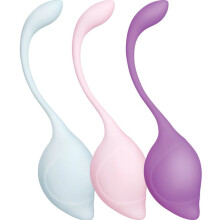 Bodywand Squeeze 3 Piece Teardrop Kegel Training Set 37-115g