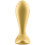 Satisfyer Intensity Plug App Controlled Rechargeable Vibrating Butt Plug Gold 3