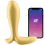 Satisfyer Intensity Plug App Controlled Rechargeable Vibrating Butt Plug Gold 1