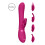 Vive Chou Double Action Interchangeable Rabbit Vibrator Pink 1