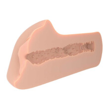 Masturbateur - CHISA - TACO - Silencieux - Beige - T-Skin semi-réaliste