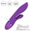 CalExotics Aura Dual Lover Rechargeable Vibrator 5 Inch 3