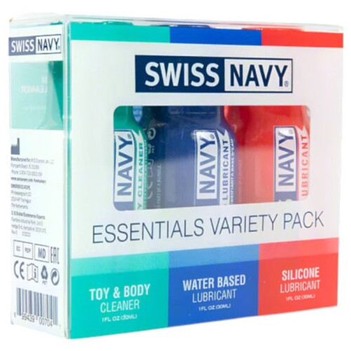 Swiss Navy Essentials Variety Pack (3 x 30ml) 2