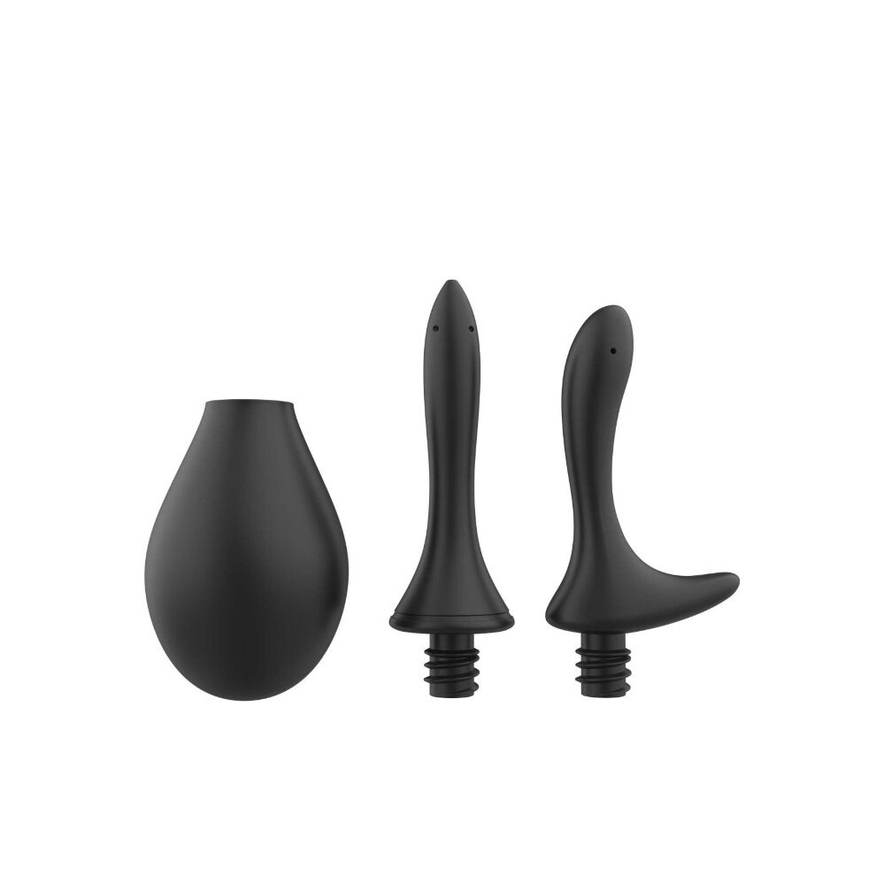 Nexus Douche Set 260Ml Anal Douche With Silicone Tips X 2