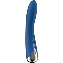 SATISFYER - VIBRATEUR ROTATEUR BLEU SPINNING VIBE 1 G-SPOT -
