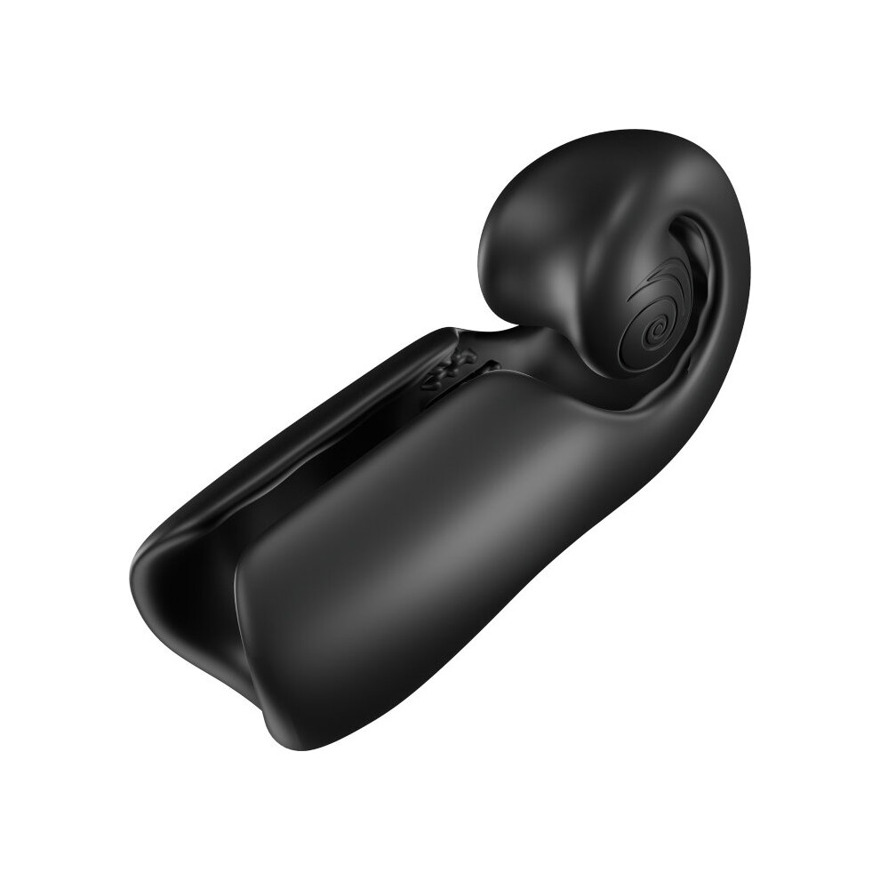 Snail Vibe Evo Vibrating Masturbator Black