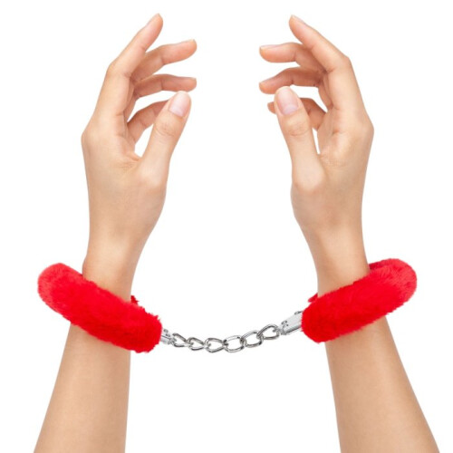 Me You Us Furry Handcuffs Red 2