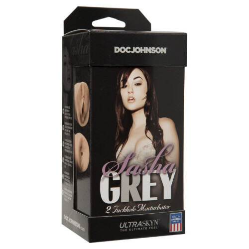 Doc Johnson Sasha Grey 2 Fuckhole Masturbator White 2
