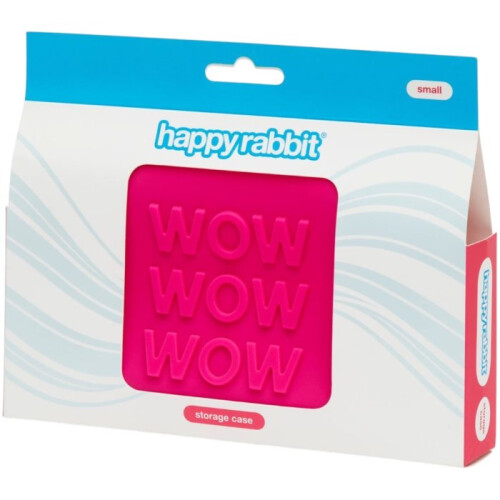 Happy Rabbit WOW Small Silicone Zip Storage Case 2