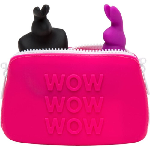 Happy Rabbit WOW Small Silicone Zip Storage Case 1