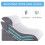 Bed Wedge Pillow Support Cushion Back Support Pillow Memory Foam 5