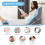 Bed Wedge Pillow Support Cushion Back Support Pillow Memory Foam 7