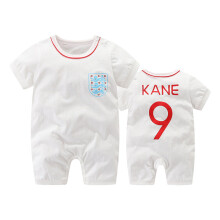 (England 9, 66cm) Newborn Baby 0-3 Months Baby Basketball Football Sports Jumpsuit