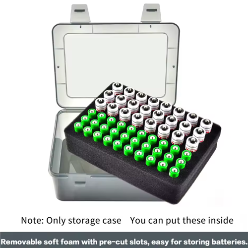 Battery Storage Organizer Holder Holds 54 AA AAA Batteries 1