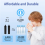4PCS Water Filter for Black Activated Carbon Filters 3