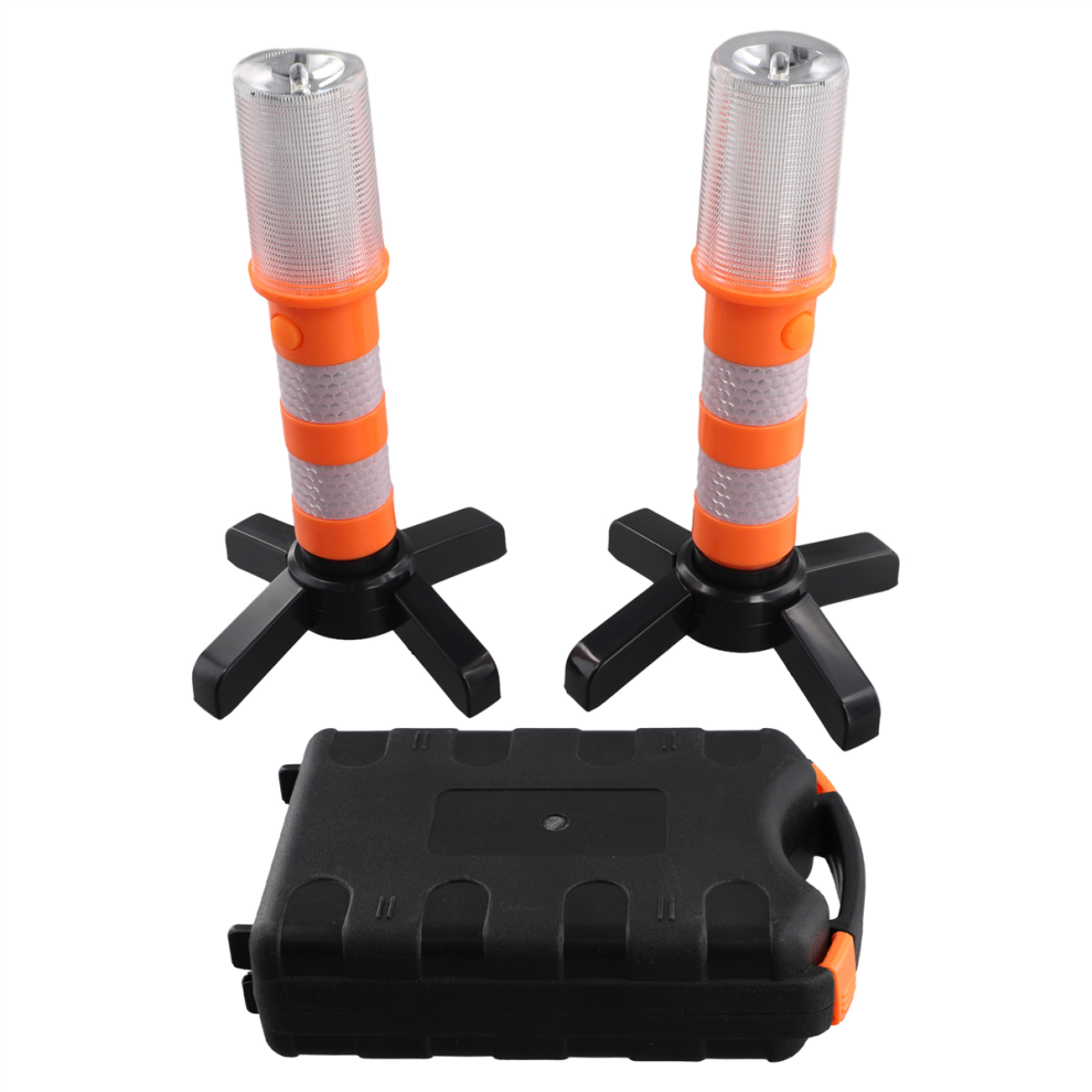 2Pcs Led Emergency Road Flash Flare Roadside Beacon Strobe Warning 4853896897942
