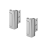 2 Pack Home Security Door Lock Withstand 800 Lbs For Inward Swinging 2
